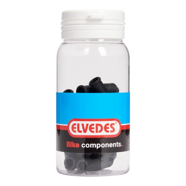 Elvedes Gummibeskytter til V-Bremser Sort 35mm, 15 stk.
