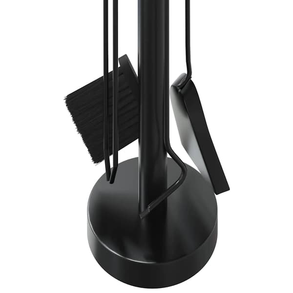 vidaXL 5-delat tillbehörsset för eldstäder 18x56 cm stål