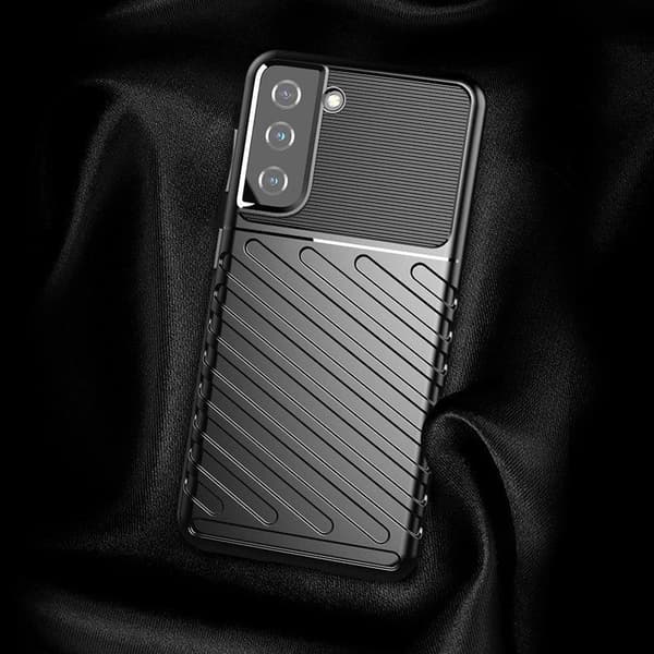 Thunder Case Samsung Galaxy A14 5G silikonskydd blått