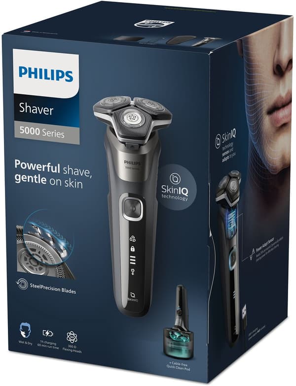 Philips Series 5000 -johdoton parranajokone S5887/50