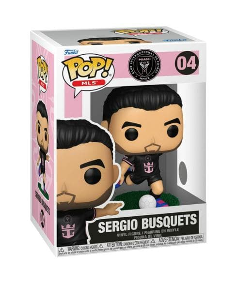 Funko Pop MLS Inter Miami Sergio Busquets bort multifarget