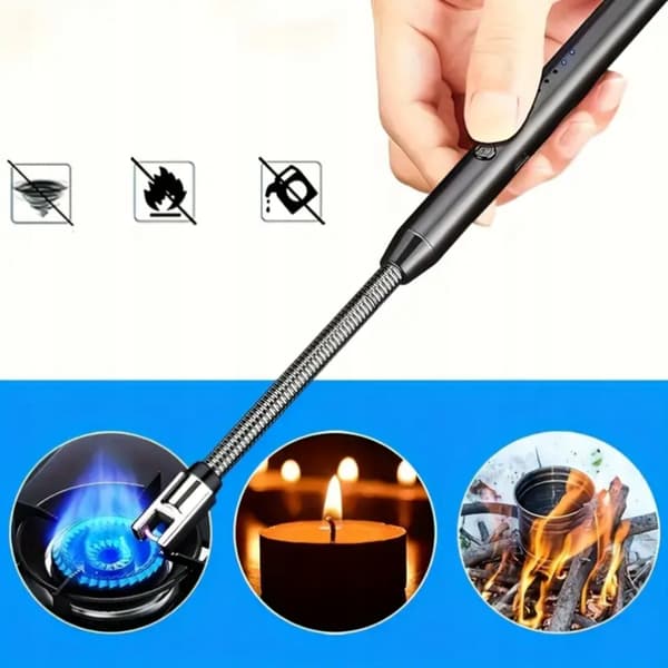 Plasmalighter til gravlys USB genopladelig lighter til køkkenlys