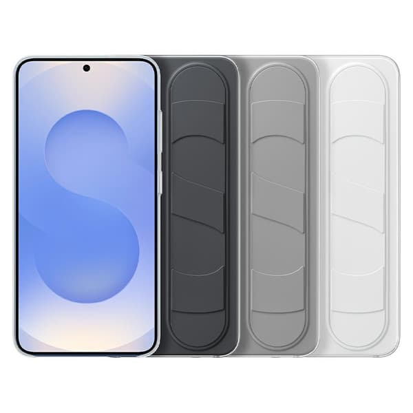 Samsung Standing Grip Cover til Galaxy S25 Grå
