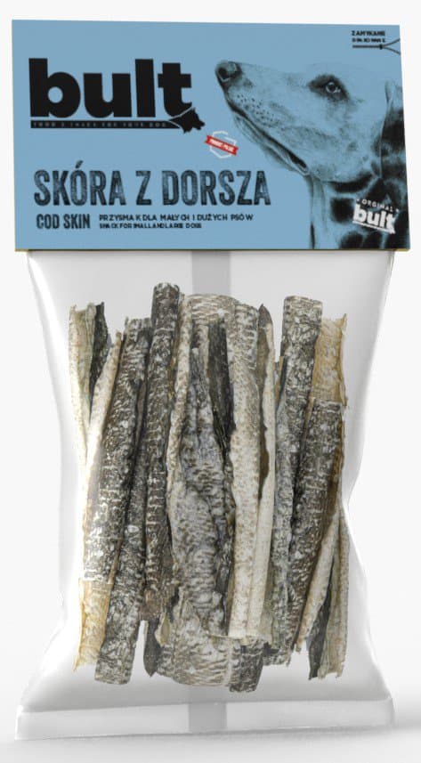 Bult | Torskeskind - 50g pakke