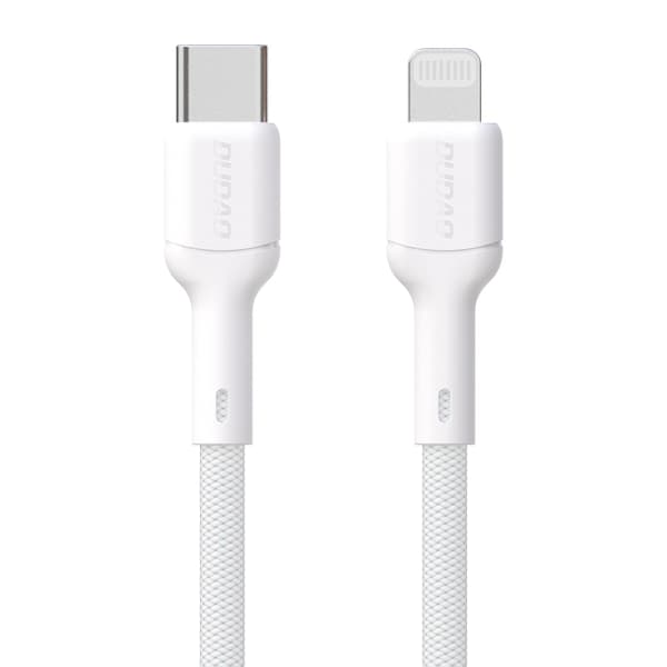 Dudao L9X 30W USB-C - Lightning-kabel 2m - Hvid