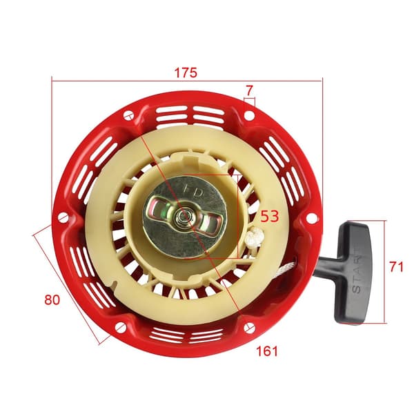 JUMPERSTARTER STARTER TIL BENZINPUMPER GENERATORKOMPAKTOR