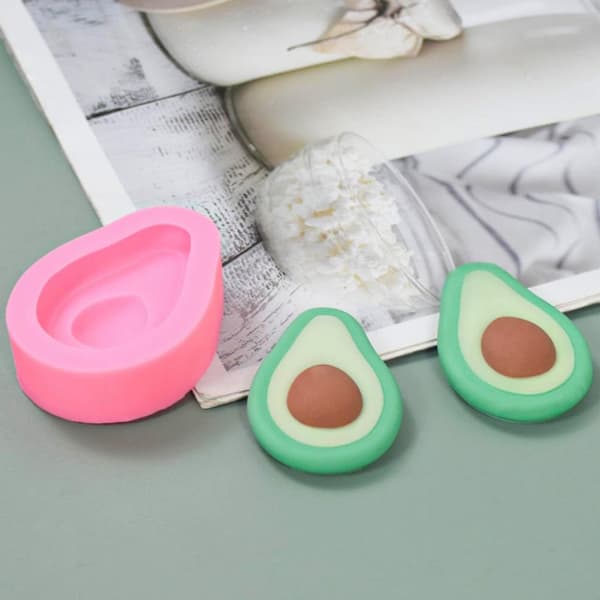 Silikone lysform - Avocado
