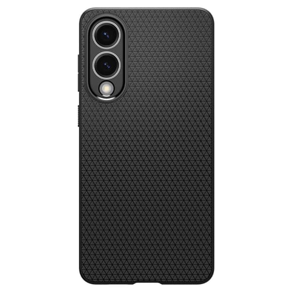 Spigen Liquid Air - Etui til Samsung Galaxy S25 Edge (Mat Sort)
