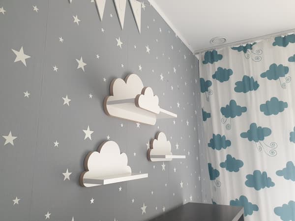 Cloud hylder sæt med 3 LAGUNA - Elegance