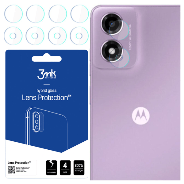 Motorola Moto E14 - 3mk Linsskydd