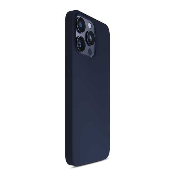 Apple iPhone 15 Pro Max - 3mk Silikone Cover Mørk Marineblå