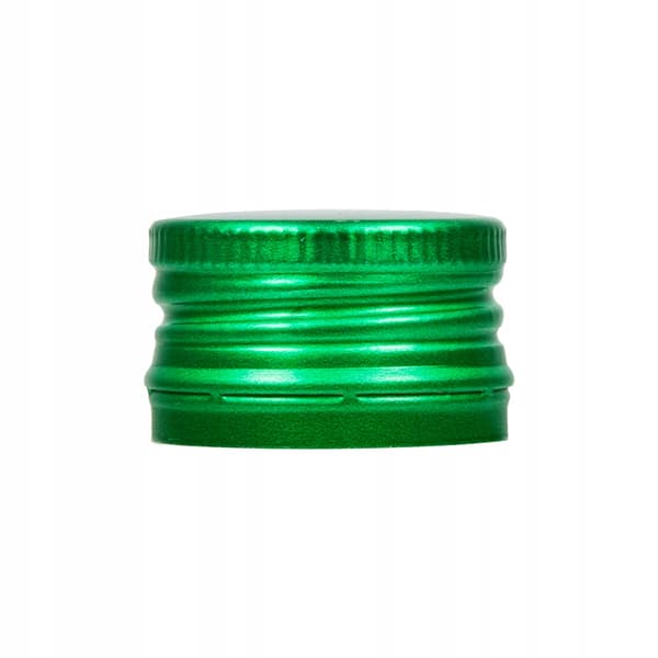 100 kpl pullonkorkkeja, halkaisija 28 mm, VIHREÄ pullonkorkki 28x18 mm