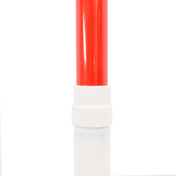 vidaXL Utdragbara trafikkoner, 10 st, ABS, 116-197 cm