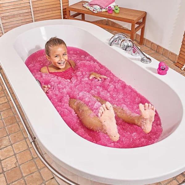 Gelli Baff Glitter Magic Badpulver, Rosa 3+, Zimpli Kids