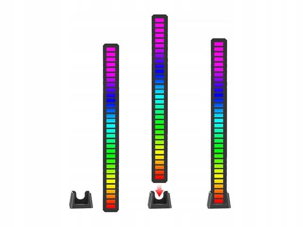 LAMPE LED RGB BATTERI SORT (160) GAB_A