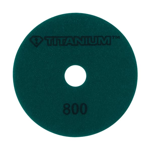 Diamantskive til polering af sten- og keramikfliser 100mm gr800 TITANIUM