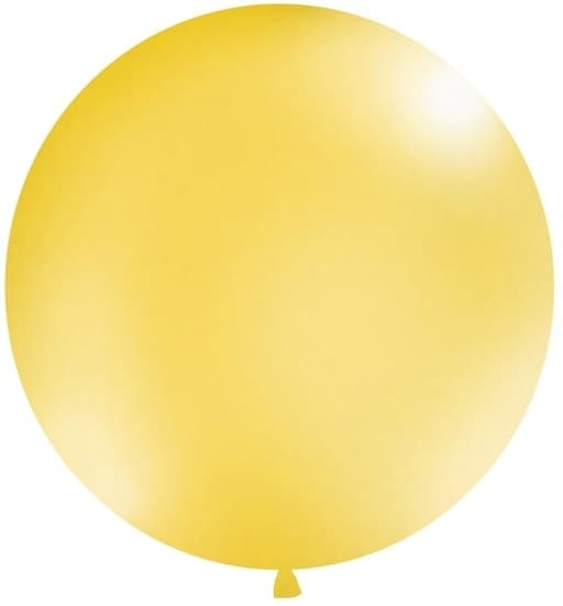 Jætteballon 1 m metallic guld 1 stk.