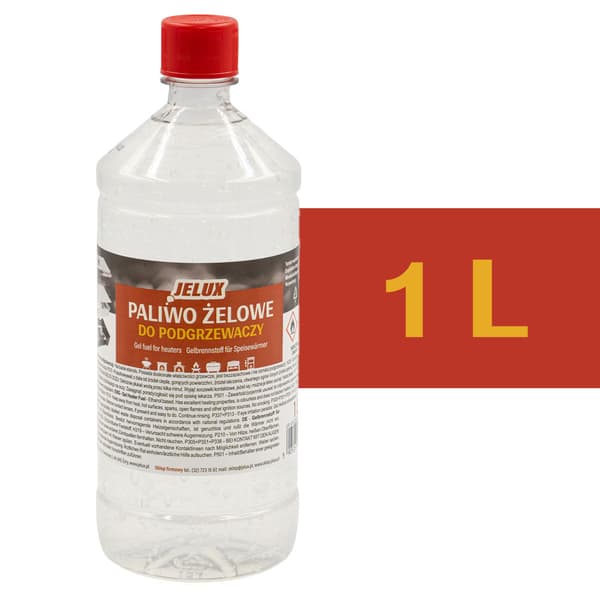 Lämmityslaitteiden geelipolttoaine 1L