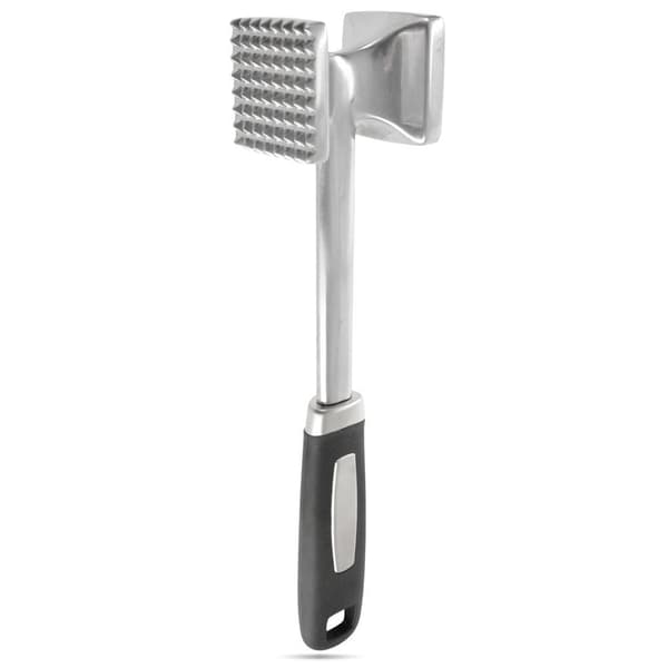 Dobbelsidet stål kødhammer 26,5 cm