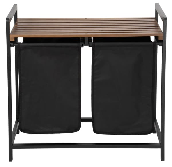 Bambu tvättkorg HANOI SVART
