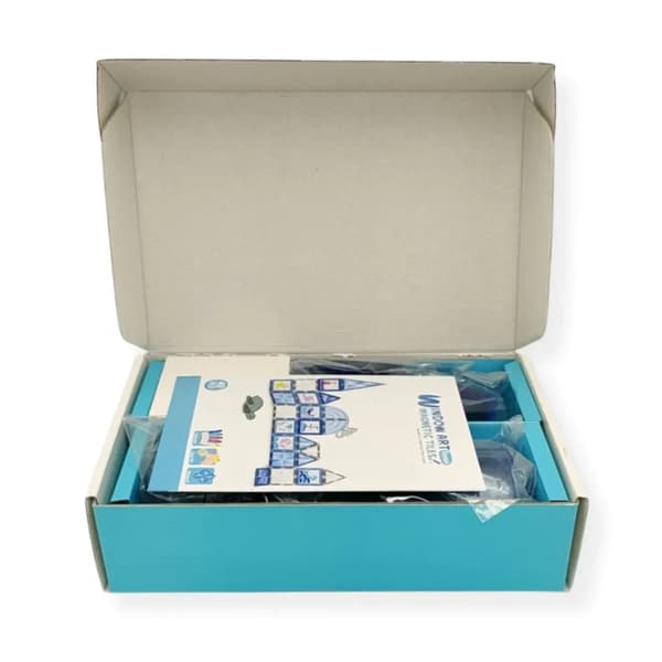 Magnetiska block Ocean transparenta 40 st - X-Bida 3+