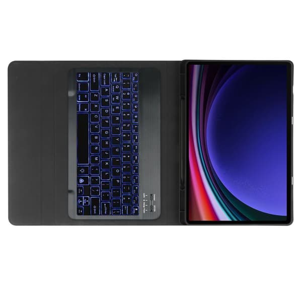 TECH-PROTECT SC-KYNÄ + NÄPPÄIMISTÖ GALAXY TAB S9 FE+ PLUS 12.4 X610 / X616B MUSTA