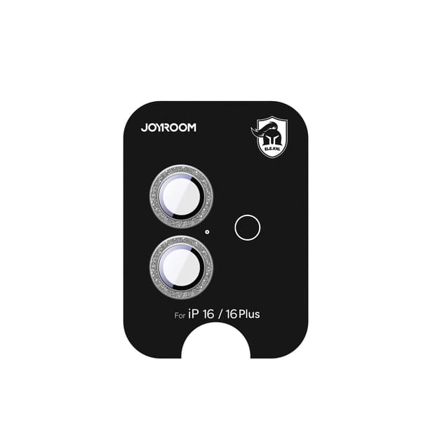 Joyroom JR-MSF0299 beskyttelsesglas til iPhone 16/16 Plus linser - sølv
