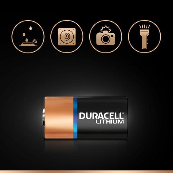 DURACELL Ultra Photo CR123A K2 batteri