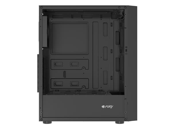FURY SHOBO SH8F MIDI TOWER CASIET MED VINDU, SORT