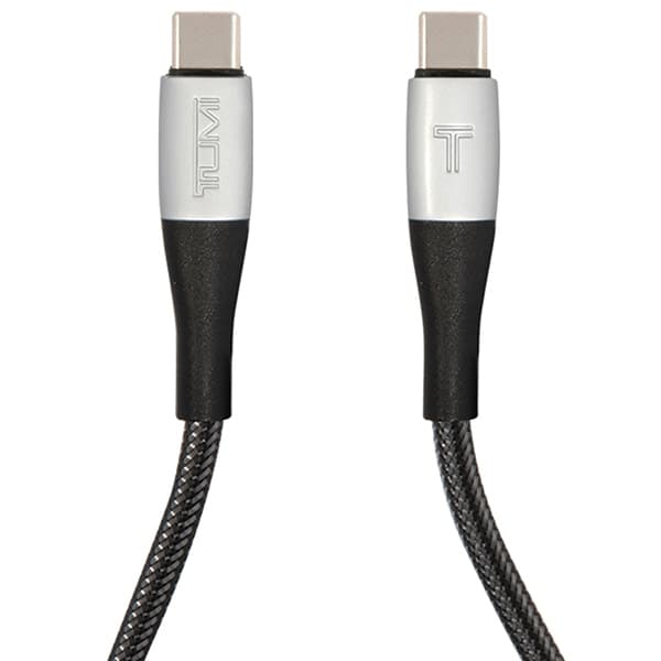 TUMI TUCCSUSBC USB-C - USB-C 1,5 m Hurtigopladningskabel sort/sort