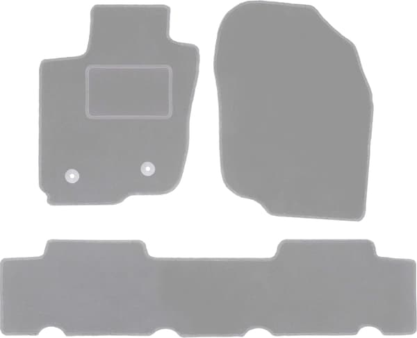 Bilmattor grå för Toyota RAV4 III SUV (2006-2013)
