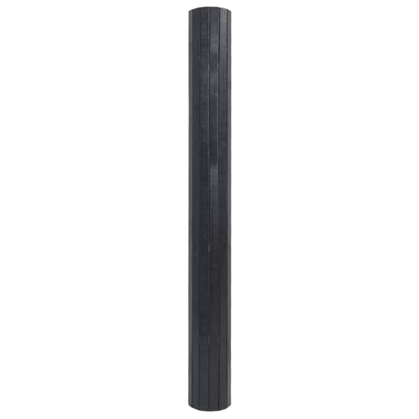 vidaXL Suorakulmainen matto, harmaa, 70x400 cm, bambu