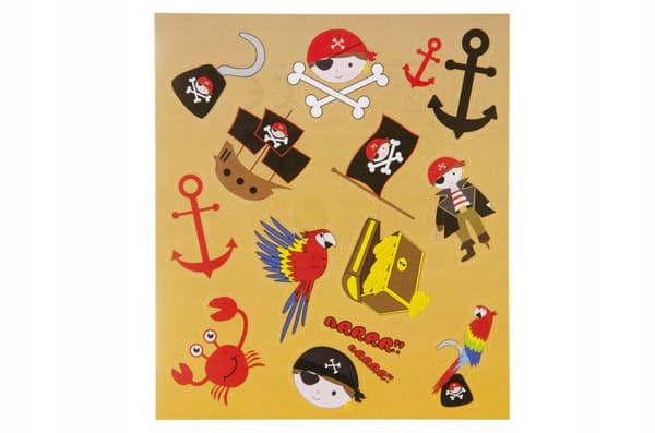 PIRATTEKLAR SET PIRATTEKLAR 12 stycken