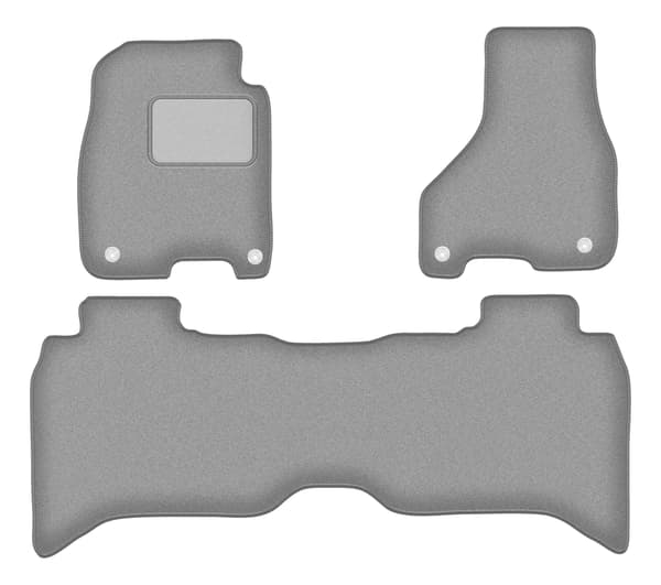 Bilmattor grå för: Dodge RAM DS DJ 1500 pickup (2012-2020)