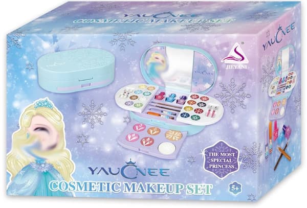 STOR ASK MED NAGELKOSMETIKA MAKEUP MAKEUP MÅLNINGSKIT FÄRGER