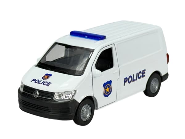 Welly VW Transporter T6 VAN polis 1:34 43762