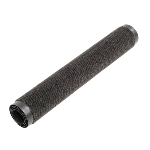 vidaXL Rektangulär dörrmatta 90 x 150 cm svart