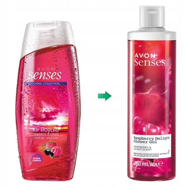 Avon - Hindbær Delight showergel 250 ml