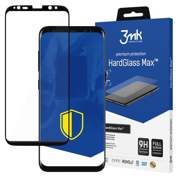 Samsung Galaxy S8/S9 - 3mk HardGlass Max Sort