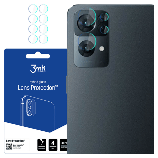 Oppo Reno 7 Pro 5G - 3mk linsebeskyttelse