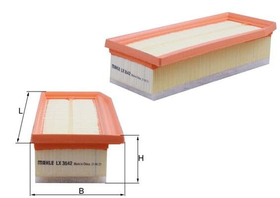ILMANSUODATIN LX3542 KNECHT
