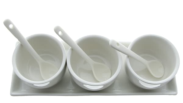 SKÅLEBEHOLDERE TIL SAUCE OG DIP 3 DELS SÆT