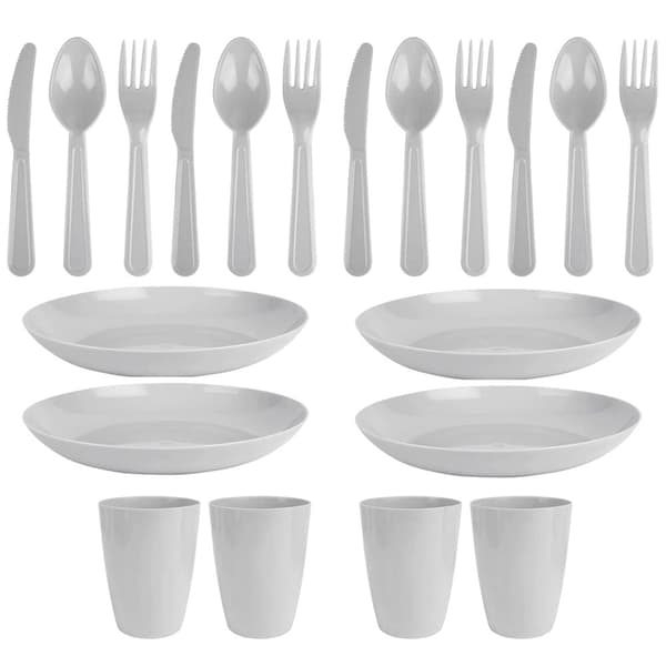 Plast picnicsæt 20 stk