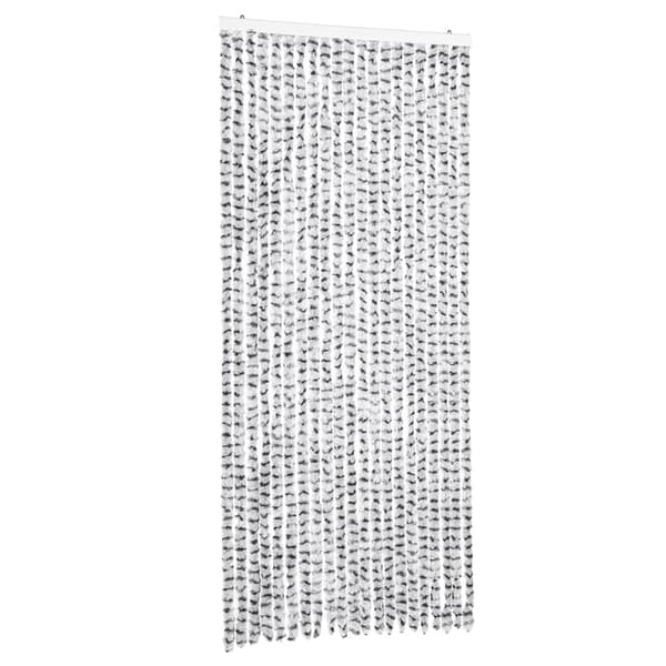vidaXL Flugnät ljusgrå/mörkgrå 90x200 cm