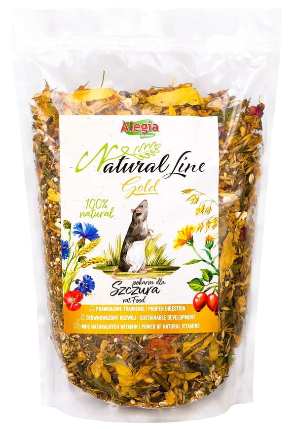 Alegia | Gold Natural Line | Rottefoder - Rottefoder 500g