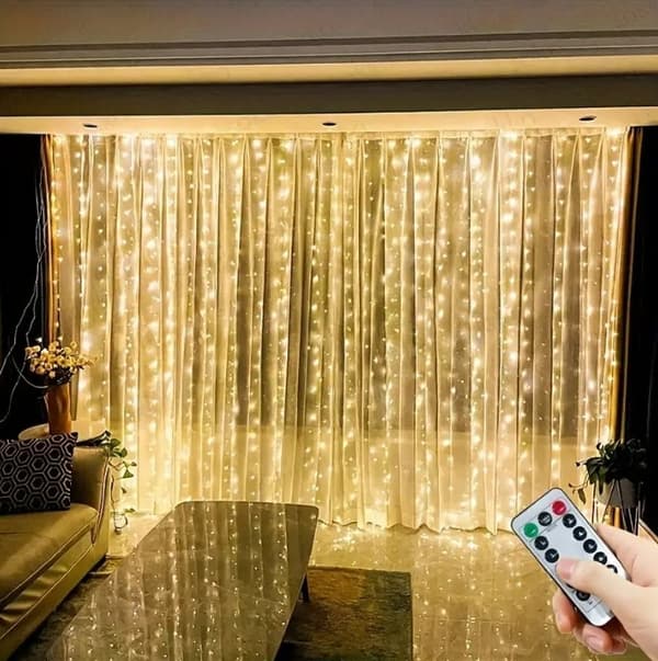 Ljusgardin 300 LED