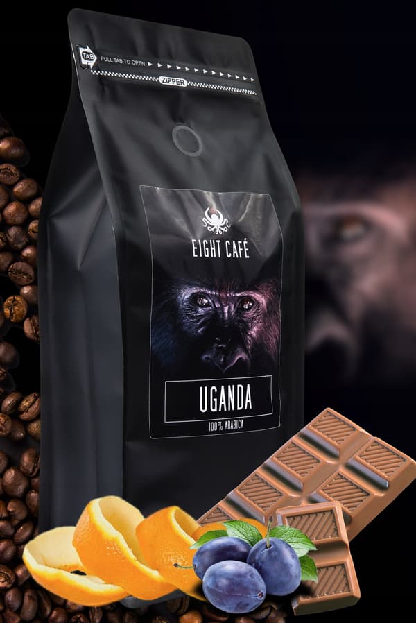 Nyrostat malet kaffe Arabica Uganda 500g
