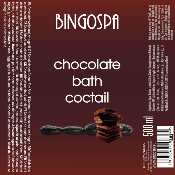 Chokolade badecocktail bingospa