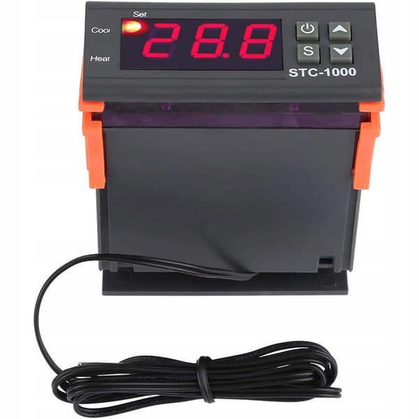 Termostat Temperaturregulator STC-1000 230V med sond