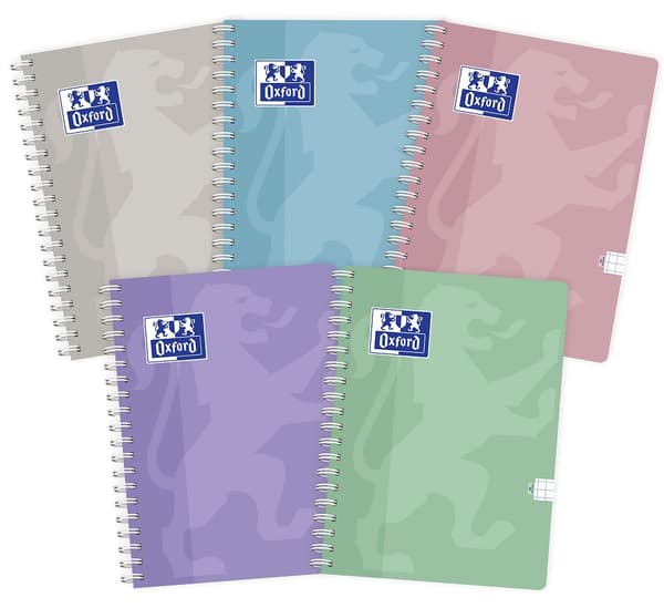OXFORD TOUCH PASTEL 9 notesbog A4/80 Elegance og inspiration i